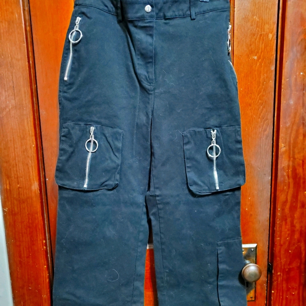 5 pocket xipper pants